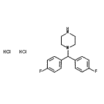 CAS#: 27758-39-0, 1-[Bis(4-Fluorophenyl)Methyl]Piperazine Dihydrochloride