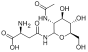 CAS 登录号：2776-93-4， N-[2-(乙酰氨基)-2-脱氧-beta-D-吡喃葡萄糖基]-L-天冬氨酰胺