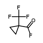 CAS#: 277756-43-1, 1-(Trifluoromethyl)Cyclopropanecarbonyl Fluoride