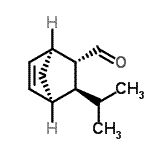 CAS 登录号：278173-27-6， (1S,2S,3S,4R)-3-异丙基双环[2.2.1]庚-5-烯-2-甲醛