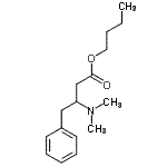 CAS 登录号：27820-09-3， 丁基3-(二甲基氨基)-4-苯基丁酸酯