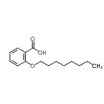 CAS#: 27830-12-2, 2-(Octyloxy)Benzoic Acid