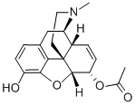CAS 登录号：2784-73-8， 吗啡 6-乙酸酯