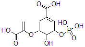 CAS 登录号：27840-48-8， 5-[(1-羧基乙烯基)氧基]-3,4-二羟基-1-环己烯-1-羧酸3-磷酸酯