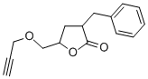 CAS 登录号：27850-28-8， 4,5-二氢-3-(苯基甲基)-5-[(2-丙炔基氧基)甲基]-2(3H)-呋喃酮