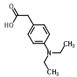 CAS 登录号：27864-28-4， [4-(二乙基氨基)苯基]乙酸