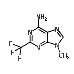 CAS 登录号：2789-03-9， 9-甲基-2-(三氟甲基)-9H-嘌呤-6-胺