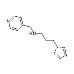 CAS#: 279236-32-7, 3-Imidazol-1-Yl-N-(4-Pyridylmethyl)Propan-1-Amine