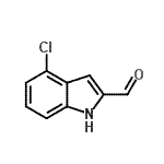 CAS#: 27932-08-7, 4-Chloro-1H-Indole-2-Carbaldehyde
