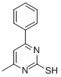 CAS 登录号：27955-44-8， 4-甲基-6-苯基-嘧啶-2-硫醇