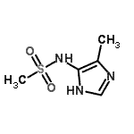 CAS#: 279679-99-1, N-(4-Methyl-1H-Imidazol-5-Yl)Methanesulfonamide