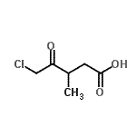 CAS#: 2801-77-6, 5-Chloro-3-Methyl-4-Oxopentanoic Acid