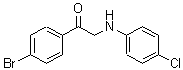 CAS#: 28012-58-0, 1-(4-Bromophenyl)-2-[(4-Chlorophenyl)Amino]Ethanone