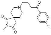 CAS 登录号：2804-00-4， 8-[4-(4-氟苯基)-4-氧代丁基]-3-甲基-3,8-二氮杂螺[4.5]癸烷-2,4-二酮