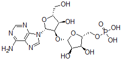 CAS#: 28050-13-7, O-beta-Ribosyl(1''-2')Adenosine-5''-Phosphate