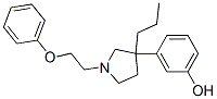CAS 登录号：28066-95-7， 3-[1-(2-苯氧基乙基)-3-丙基-3-吡咯烷基]苯酚