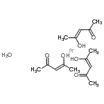 CAS 登录号：28105-87-5， (3Z)-4-羟基-3-戊烯-2-酮-镨水合物(3:1:1)
