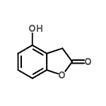 CAS#: 2811-93-0, 4-Hydroxy-1-Benzofuran-2(3H)-One