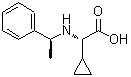 CAS 登录号：281191-43-3， (2S)-环丙基{[(1S)-1-苯基乙基]氨基}乙酸