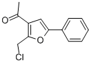 CAS 登录号：281198-93-4， 1-[2-(氯甲基)-5-苯基-3-呋喃基]-乙酮