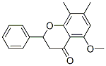 CAS#: 2812-09-1, 5,7-Dimethoxy-8-Methyl-2-Phenylchroman-4-One
