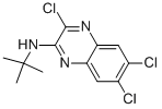 CAS 登录号：281211-09-4， N-(叔丁基)-3,6,7-三氯喹喔啉-2-胺