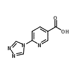 CAS#: 281232-20-0, 6-(4H-1,2,4-Triazol-4-Yl)Nicotinic Acid