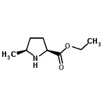 CAS 登录号：28168-91-4， 乙基(5S)-5-甲基-L-脯氨酸酯
