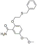 CAS 登录号：28169-56-4， 2-(2-苄基硫基乙氧基)-5-(甲氧基甲氧基)苯甲酰胺