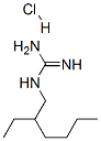 CAS 登录号：28191-41-5， (2-乙基己基)胍单盐酸盐
