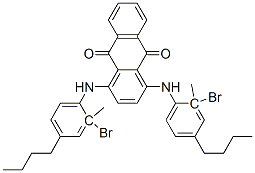 CAS#: 28198-04-1, 1,4-Bis(2-Bromo-4-Butyl-o-Toluidino)Anthraquinone