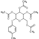 CAS#: 28244-99-7, 4-Methylphenyl 2,3,4,6-Tetra-O-Acetyl-1-Thiohexopyranoside