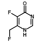 CAS#: 28246-13-1, 5-Fluoro-6-(Fluoromethyl)-4(1H)-Pyrimidinone