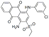 CAS#: 28252-15-5, 1-Amino-4-[(3-Chlorophenyl)Amino]-2-(Ethylsulphonyl)Anthraquinone