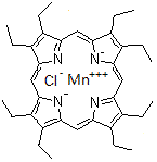 CAS#: 28265-17-0, Chloro[2,3,7,8,12,13,17,18-Octaethylporphyrinato(2-)-kappa<Sup>2</Sup>N<Sup>21</Sup>,N<Sup>23</Sup>]Manganese