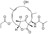 CAS#: 28268-50-0, N-[(1S,2R,3E,5E,7S,9E,11E,13S,15R,19R)-7-Hydroxy-1,4,10,19-Tetramethyl-17,18-Dioxo-13-(1-Oxopropoxy)-16-Oxabicyclo[13.2.2]Nonadeca-3,5,9,11-Tetrene-2-Yl]-2-Oxopropanamide