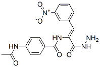 CAS#: 28272-00-6, 4-Acetamido-N-[(Z)-1-(Hydrazinecarbonyl)-2-(3-Nitrophenyl)Ethenyl]Benzamide