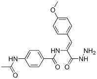 CAS#: 28272-06-2, 4-Acetamido-N-[(Z)-1-(Hydrazinecarbonyl)-2-(4-Methoxyphenyl)Ethenyl]Benzamide