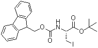 CAS#: 282734-33-2, 2-Methyl-2-Propanyl N-[(9H-Fluoren-9-Ylmethoxy)Carbonyl]-3-Iodoalaninate