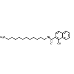 CAS#: 28279-38-1, N-Dodecyl-1-Hydroxy-2-Naphthamide
