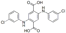 CAS 登录号：28294-55-5， 2,5-二(3-氯苯基氨基)对苯二甲酸