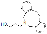 CAS#: 28312-79-0, 5,7,12,13-Tetrahydro-6H-Dibenz[c,g]Azonine-6-Propan-1-Ol