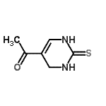 CAS 登录号：283168-69-4， 1-(2-硫代-1,2,3,4-四氢-5-嘧啶基)乙酮