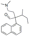 CAS 登录号：28321-34-8， 2-(2-二甲基氨基乙基)-3-甲基-2-萘-1-基戊醛