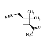 CAS#: 28353-00-6, [(1S,3S)-3-Acetyl-2,2-Dimethylcyclobutyl]Acetonitrile