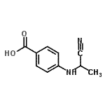 CAS#: 28354-45-2, 4-[(1-Cyanoethyl)Amino]Benzoic Acid