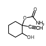 CAS 登录号：2836-36-4， 1-乙炔基-2-羟基环己基氨基甲酸酯