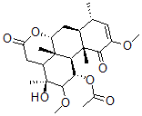 CAS 登录号：28360-79-4， 苦木内酯 E