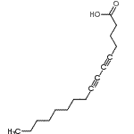 CAS 登录号：28393-01-3， 5,7-十六二炔酸
