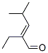 CAS#: 28419-86-5, 2-Ethyl-4-Methyl-2-Pentenal